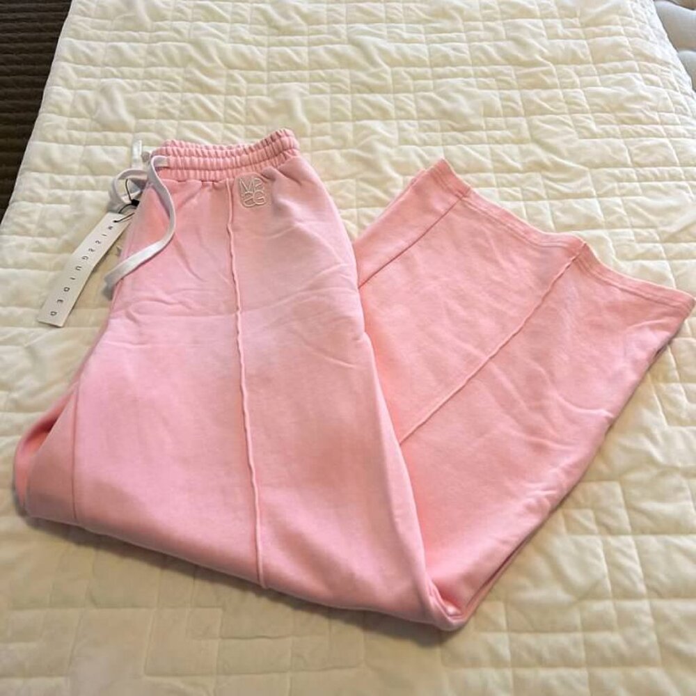 MISSGUIDED WIde Leg Sweatpants With Drawstrings and Pockets Medium BNWT - Picture 5 of 5